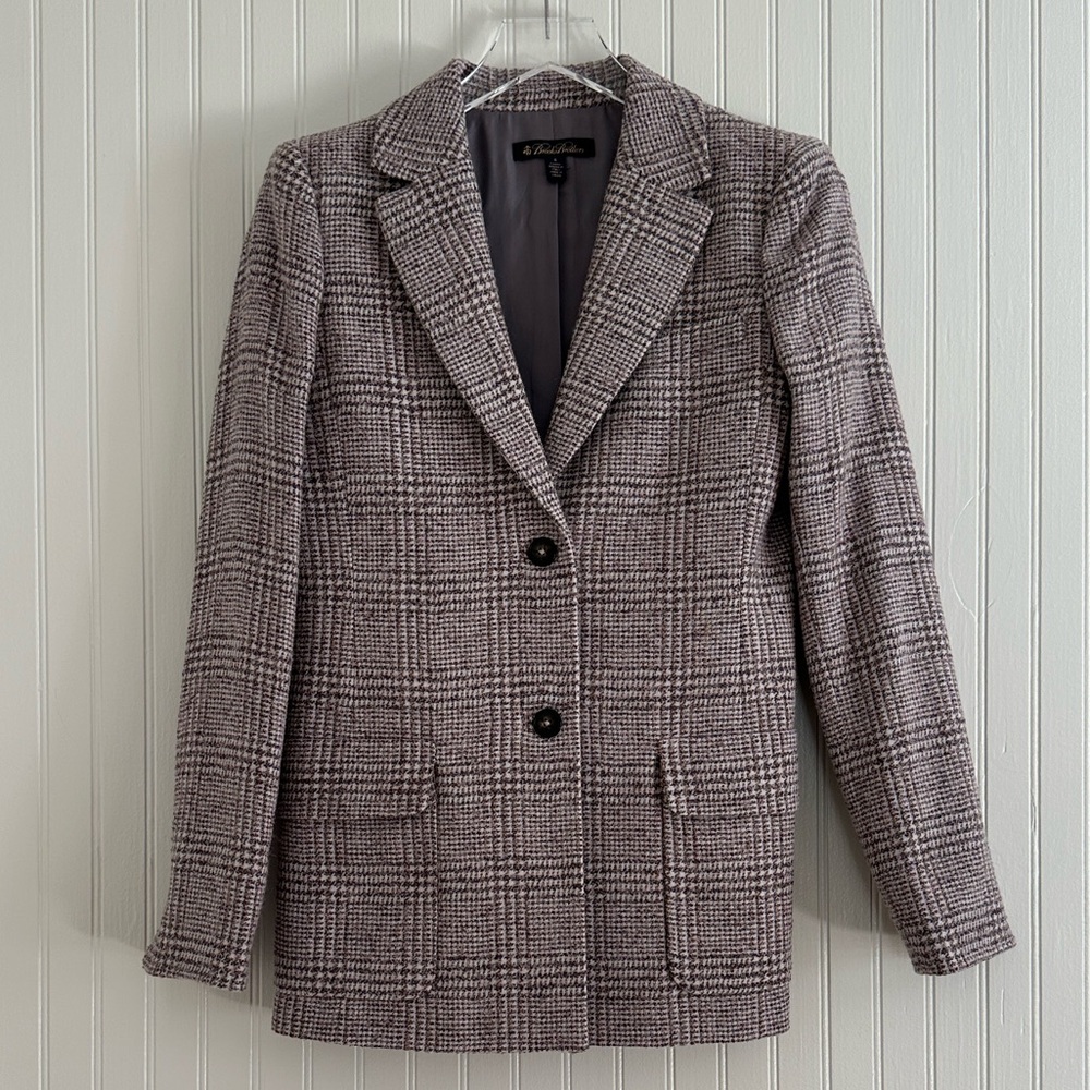 Brooks Brothers Women’s Plaid Blazer
